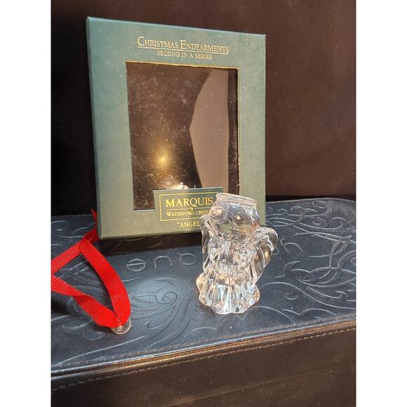 Waterford Crystal Marquis Christmas tree ornaments Angel 2nd series in Box Gift - Picture 1 of 4